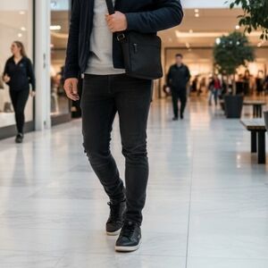 On Running Men's Black Sneakers